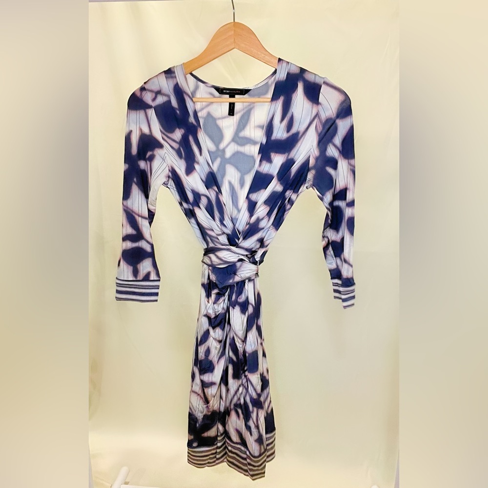 BCBG Maxazria Wrap Dress, Early 2000s